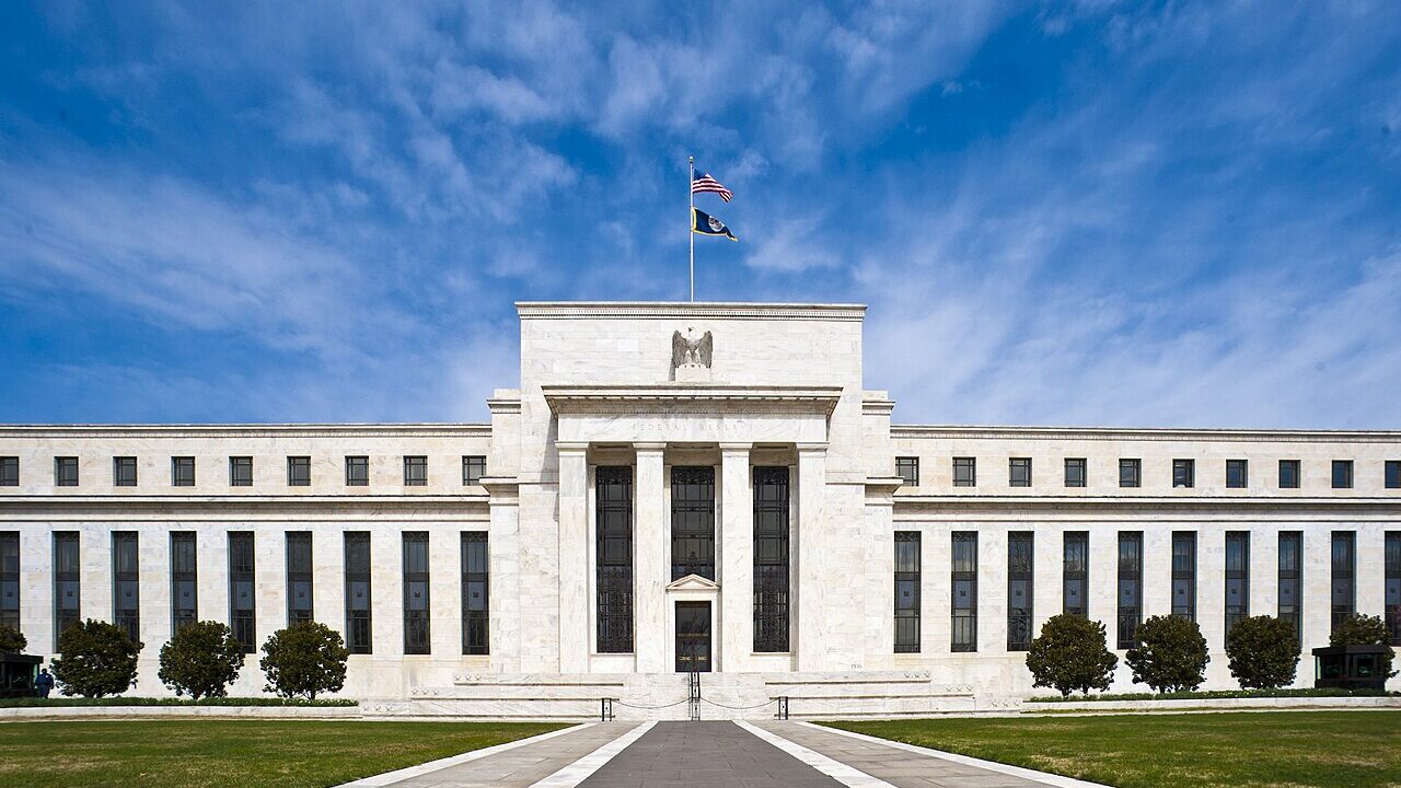 The Federal Reserve Eccles Building in Washington