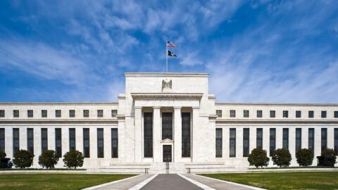 The Federal Reserve Eccles Building in Washington