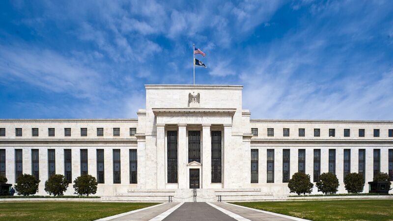 The Federal Reserve Eccles Building in Washington