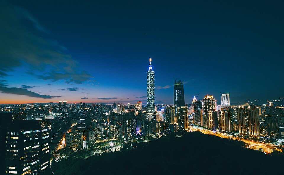 The city of Taipei